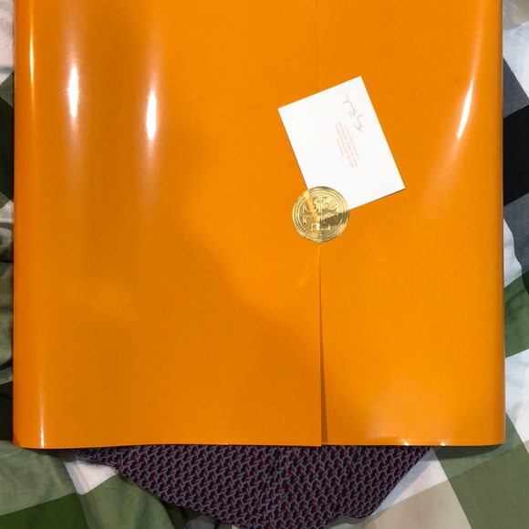 ***NWT***Tory Burch Maple Velma Midi Silk dress 12 - Picture 5 of 6